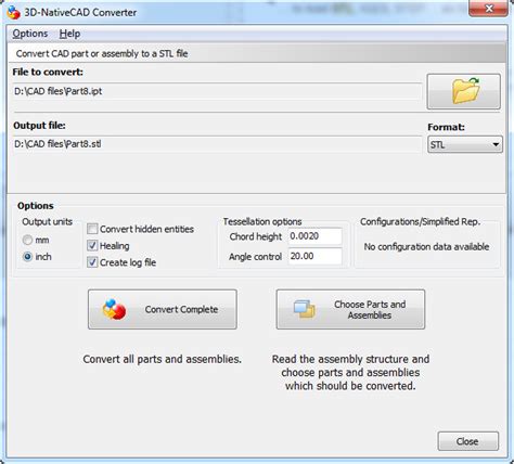 ipt to stl online|IPT Converter .